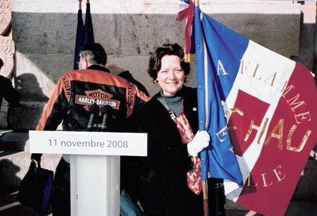 La Flamme Eternelle à Douaumont le 11 novembre 2008