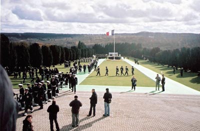 La Flamme Eternelle à Douaumont le 11 novembre 2008